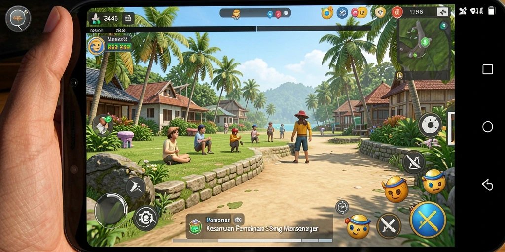 Tampilan gameplay seru dari 3446 yang menantang dan menghibur.