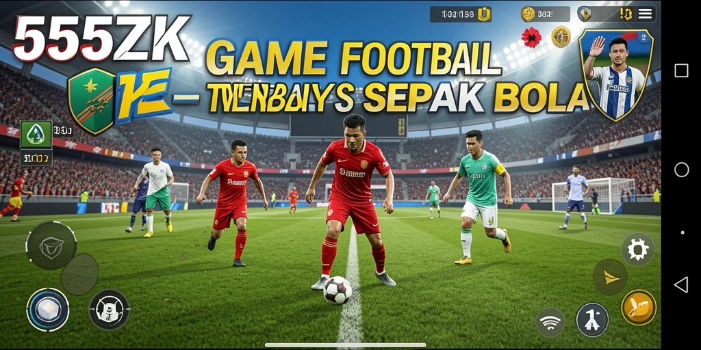 Screenshot gameplay <strong>555ZK</strong> yang menunjukkan aksi seru di lapangan.