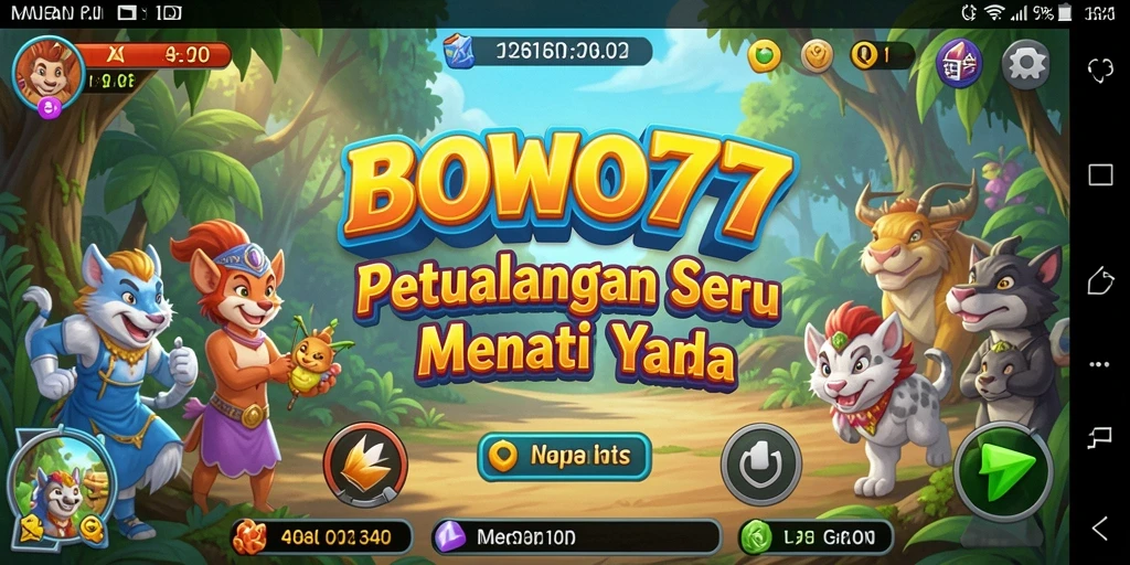 Tangkapan layar BOWO77 menampilkan gameplay menakjubkan dalam petualangan yang seru.