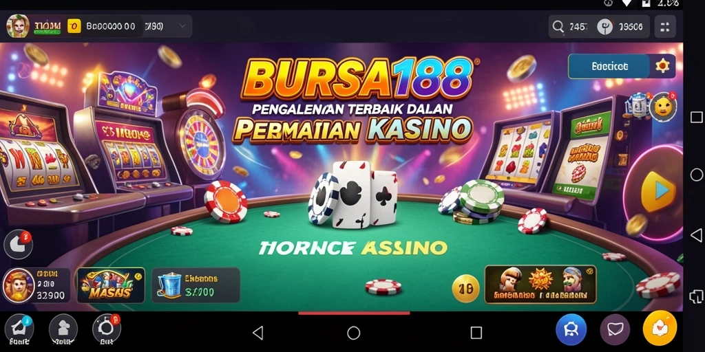 Tangkapan layar permainan Kasino yang menarik dari BURSA188.
