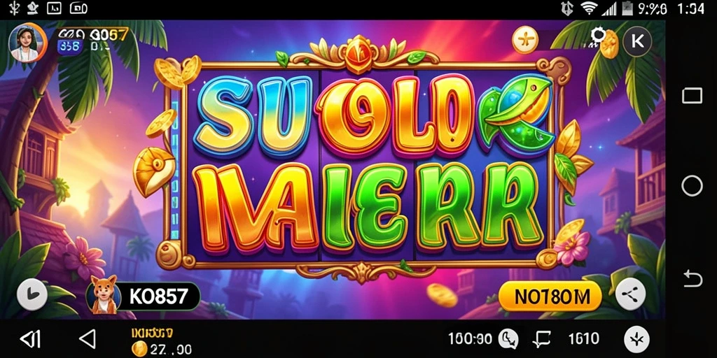 Tampilan gameplay Slot KO857 yang menarik dan penuh warna.