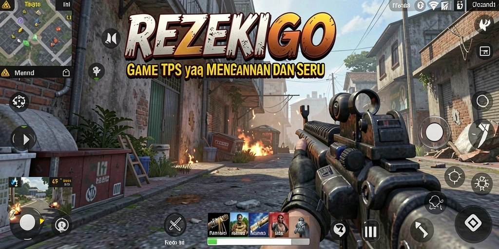 Tampilan gameplay seru dari REZEKIGO yang menantang.