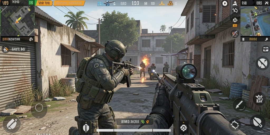 Tampilan aksi seru dalam gameplay V89 dengan visual menawan.